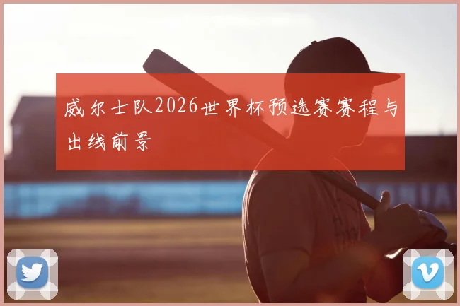 威尔士队2026世界杯预选赛赛程与出线前景
